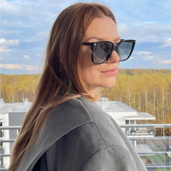 Gucci | Accessories | Authentic Gucci Grey Gradient Cat Eye  display picture 1